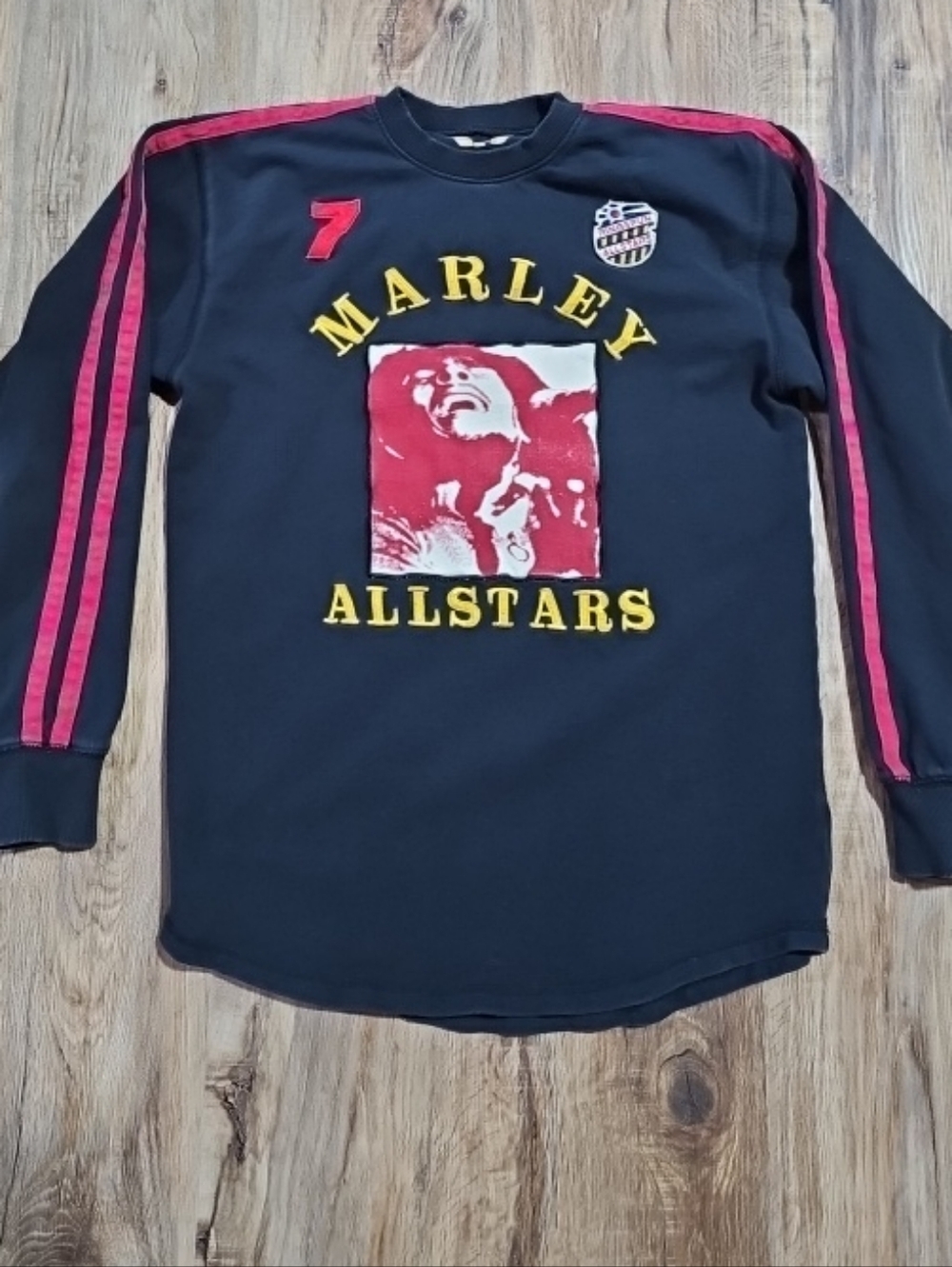 Bob Marley 90s black Ringspun t-shirt All Stars graphic Unisex Small